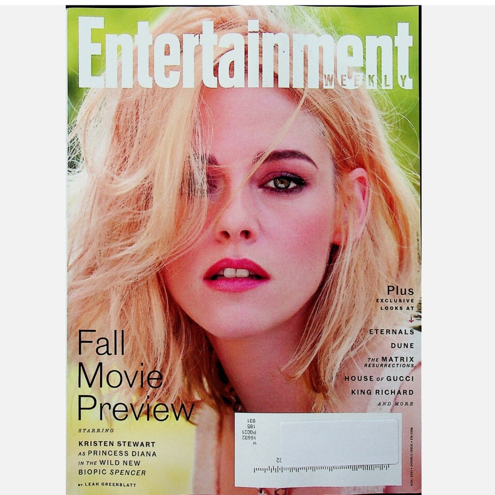 Entertainment Weekly Magazine - RARE FIND. November 2021. NEW!